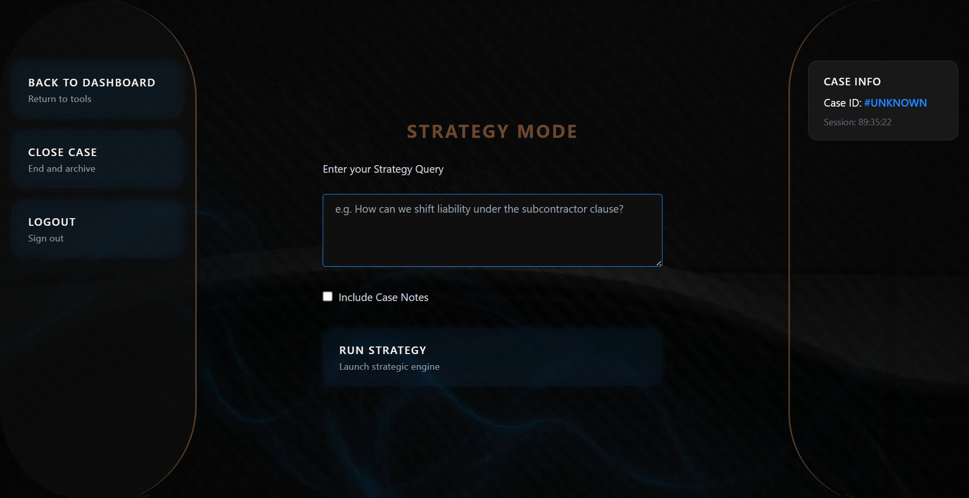 Strategy Mode